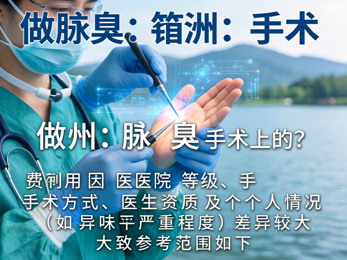 在湖州做腋臭手术的费用因医院等级、手术方式、医生资质及个人情况（如异味严重程度）差异较大，大致参考范围如下
