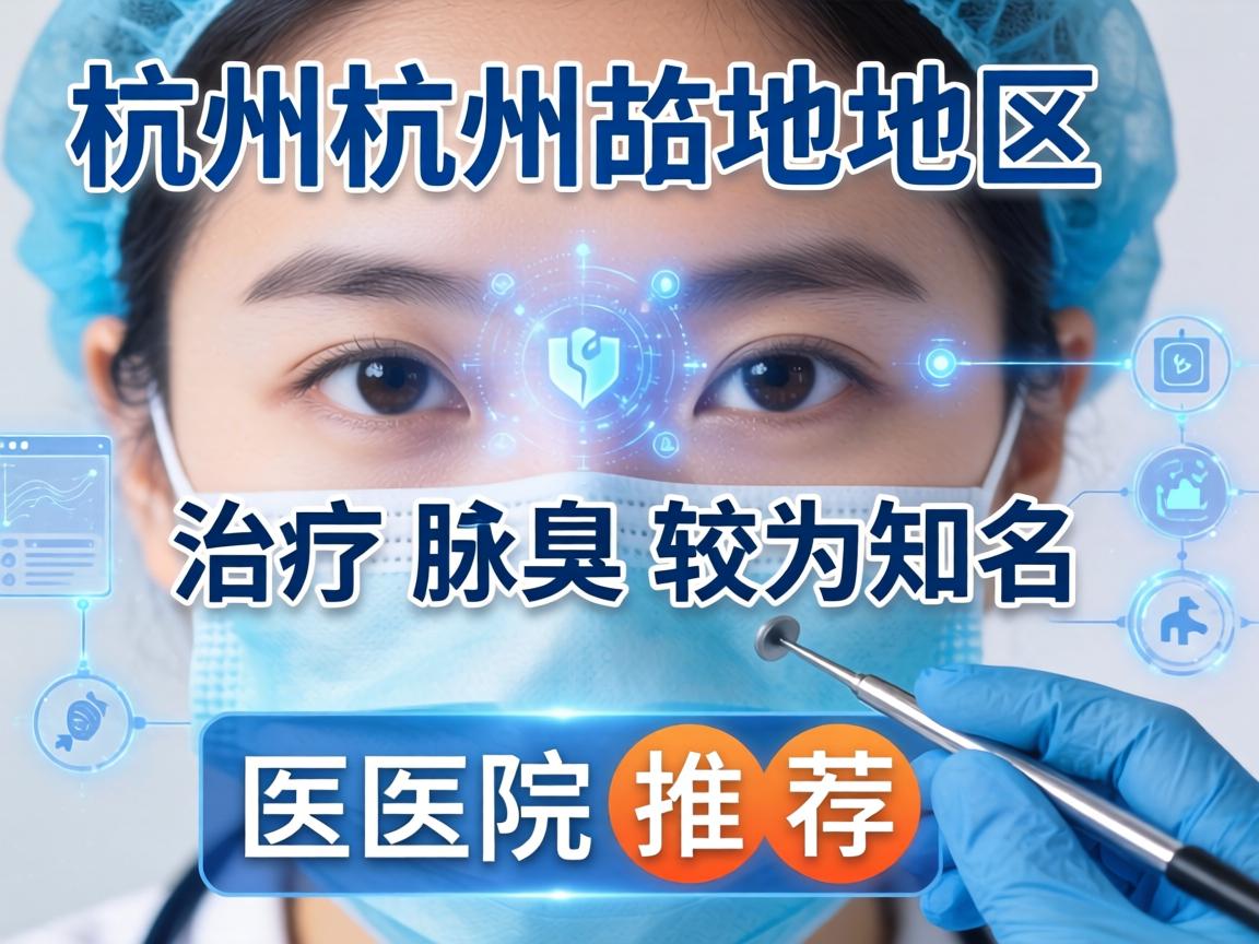 以下是杭州地区治疗腋臭较为知名的医院推荐