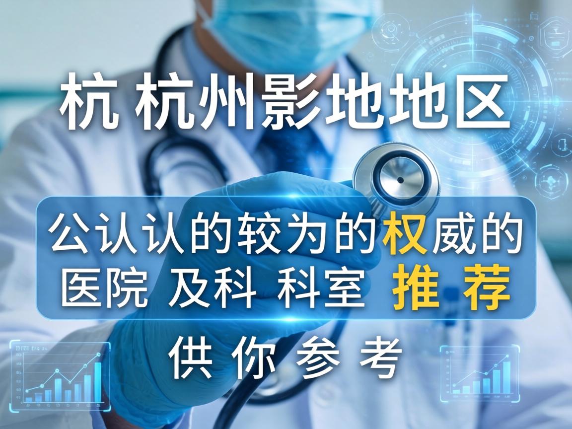 以下是杭州地区公认较为权威的医院及科室推荐，供你参考