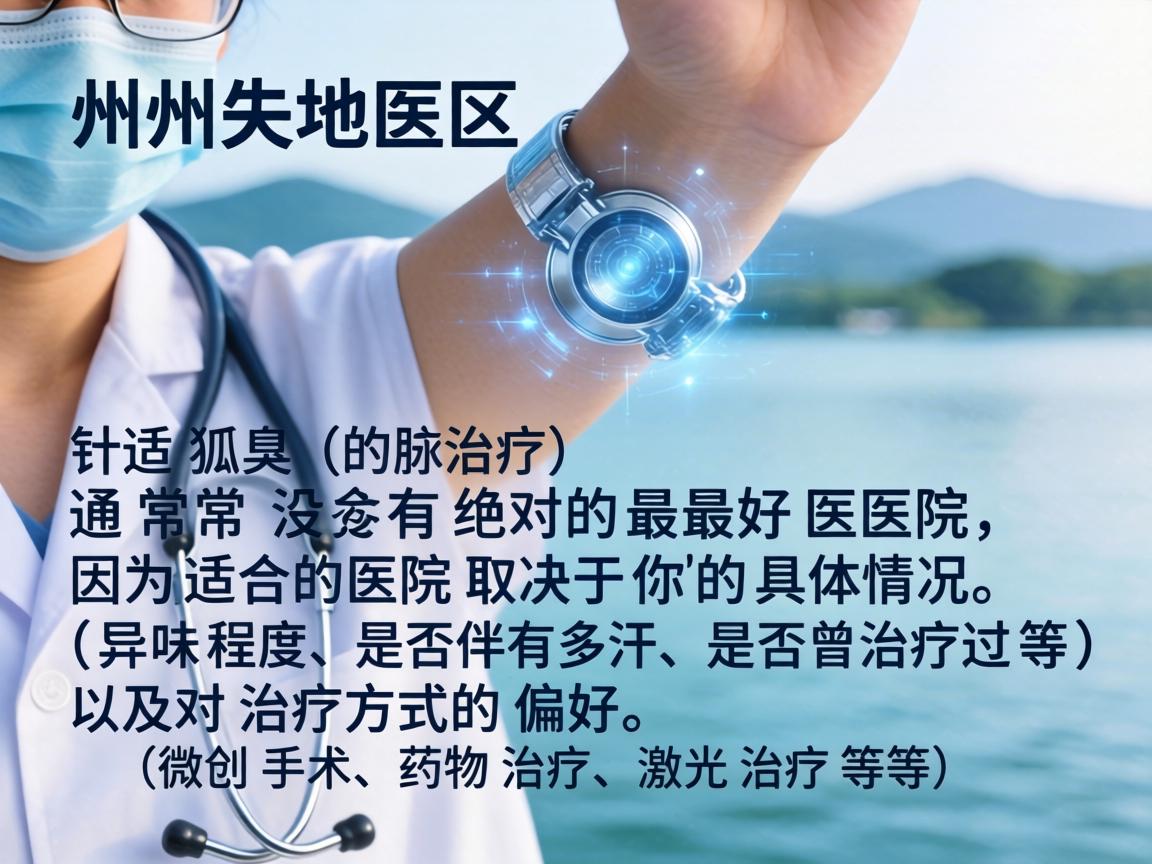 在湖州地区，针对腋臭（狐臭）的治疗，通常没有绝对的最好医院，因为适合的医院取决于你的具体情况（如异味程度、是否伴有多汗、是否曾治疗过等）以及对治疗方式的偏好（如微创手术、药物治疗、激光治疗等）