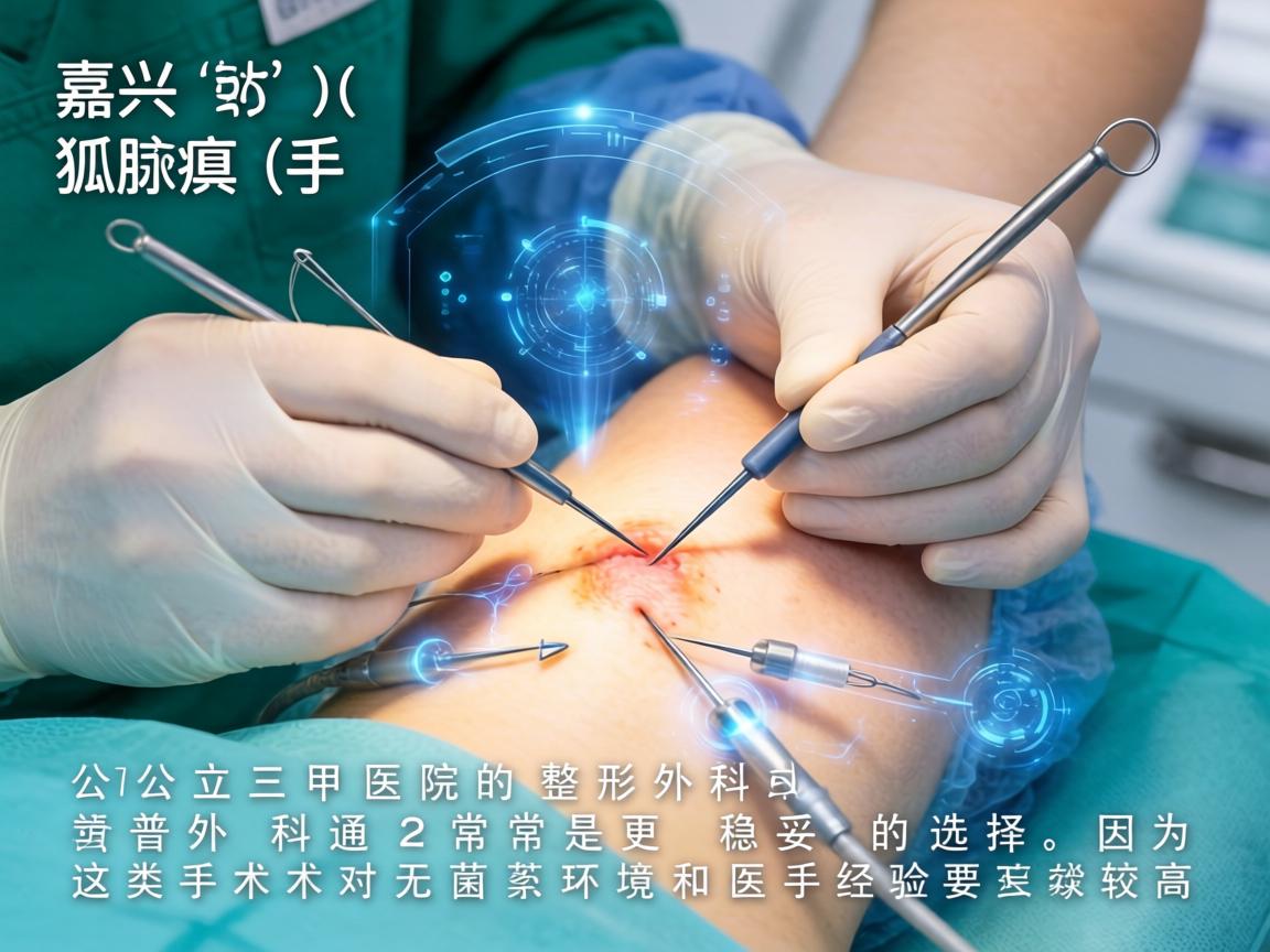 在嘉兴，针对狐臭（腋臭）手术，公立三甲医院的整形外科或普外科通常是更稳妥的选择，因为这类手术对无菌环境和医生经验要求较高