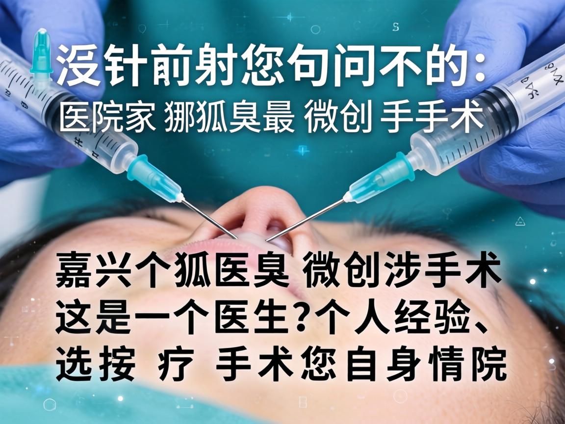 针对您询问的嘉兴狐臭微创手术哪家医院好，这是一个涉及医疗选择和手术效果的具体问题。作为AI，我无法直接推荐最佳医院，因为这取决于医生的个人经验、医院的设备以及您自身的情况