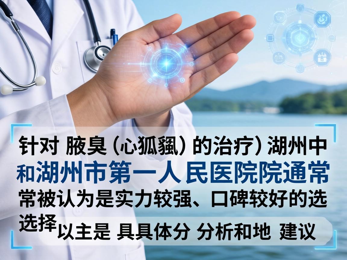 在湖州地区，针对腋臭（狐臭）的治疗，湖州市中心医院和湖州市第一人民医院通常被认为是实力较强、口碑较好的选择。以下是具体分析和建议