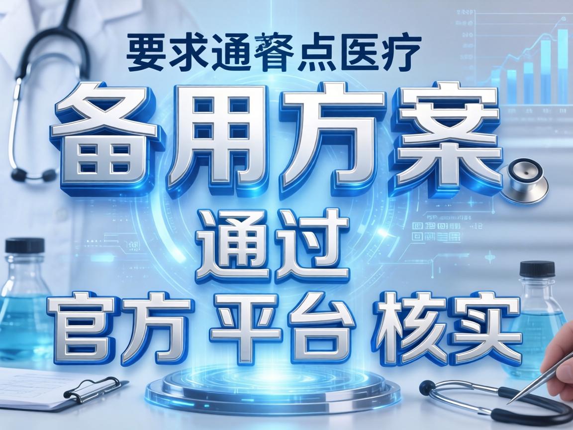 备用方案，通过官方平台核实