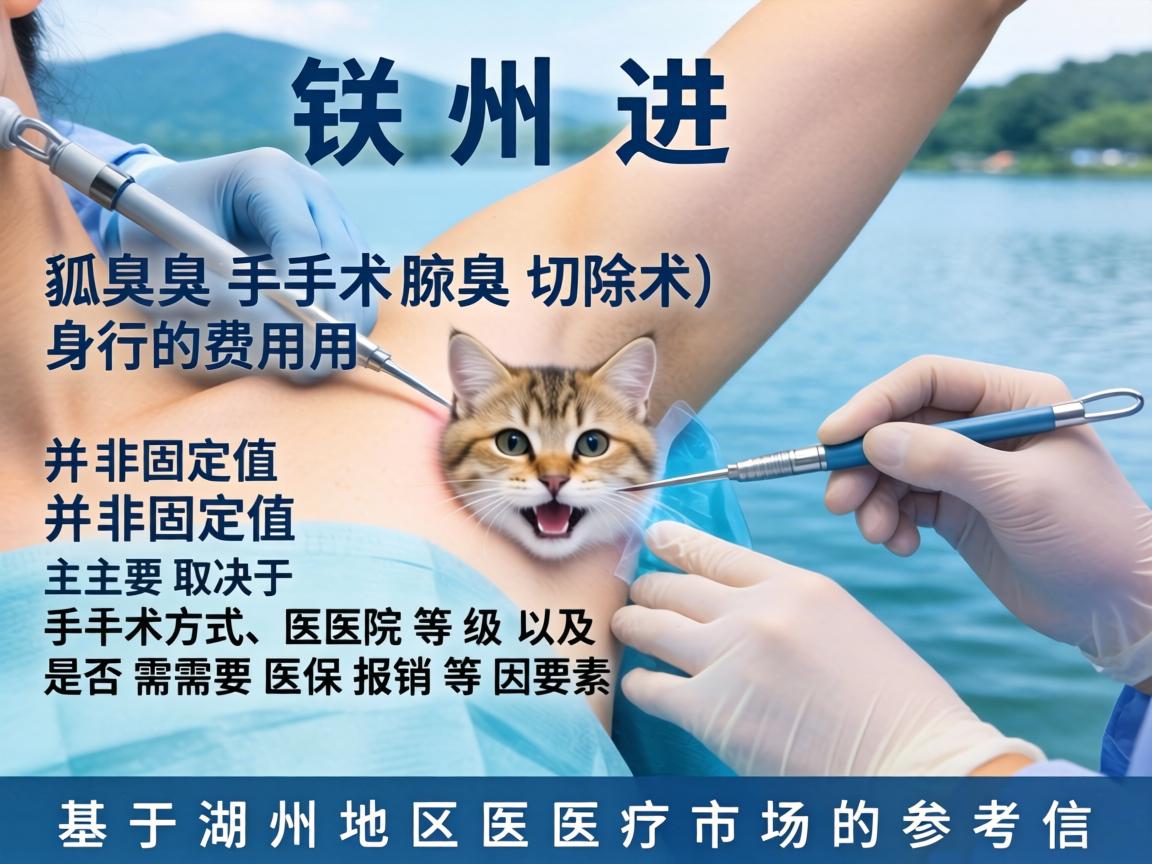 在湖州进行狐臭手术（腋臭切除术）的费用并非固定值，主要取决于手术方式、医院等级以及是否需要医保报销等因素。以下是基于湖州地区医疗市场的参考信息