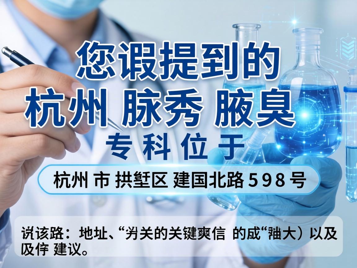 您提到的杭州腋秀腋臭专科位于杭州市拱墅区建国北路598号。以下是该地址的关键信息及建议