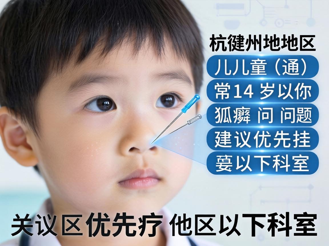 针对杭州地区儿童（通常指14岁以下）狐臭问题，建议优先挂以下科室
