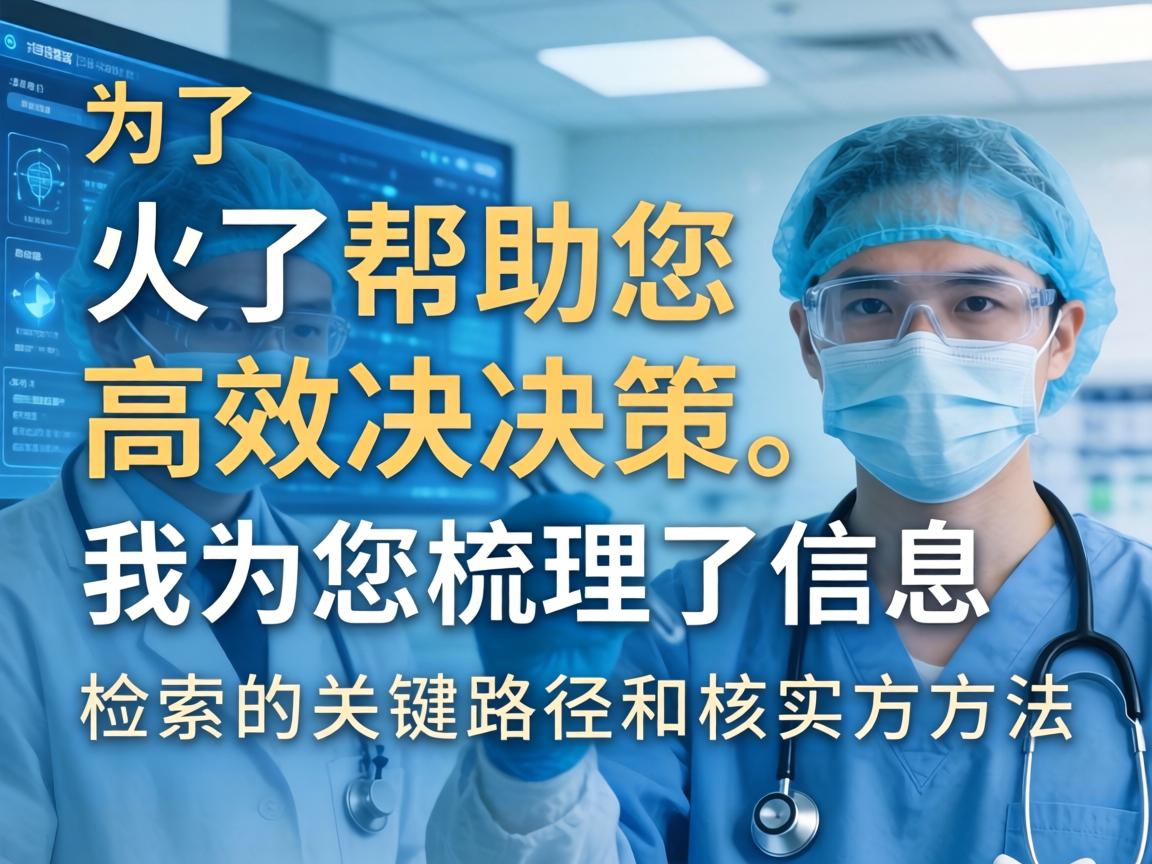 为了帮助您高效决策，我为您梳理了信息检索的关键路径和核实方法