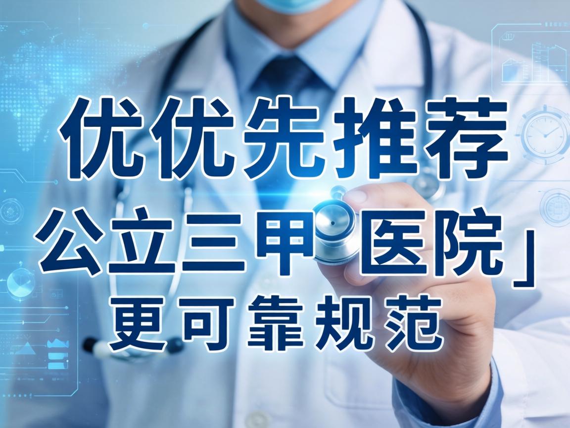优先推荐（公立三甲医院，更可靠规范）