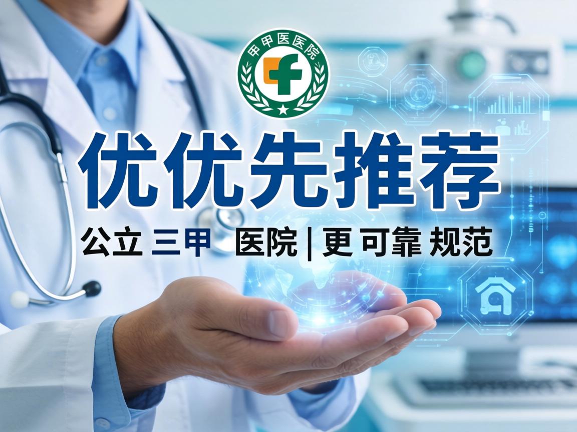 优先推荐（公立三甲医院，更可靠规范）