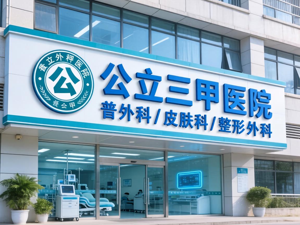 公立三甲医院（普外科/皮肤科/整形外科）