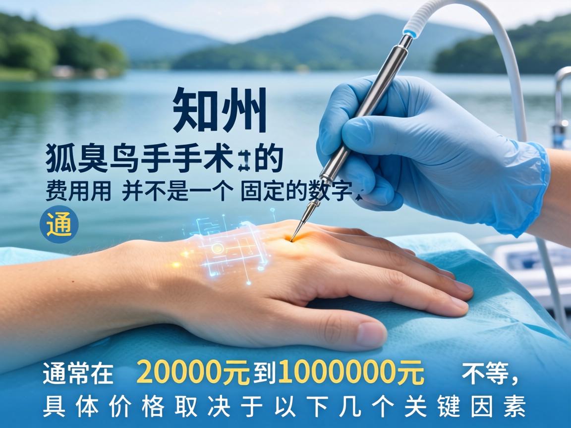 在湖州做狐臭手术的费用并不是一个固定的数字，通常在 2000元到10000元 不等，具体价格取决于以下几个关键因素