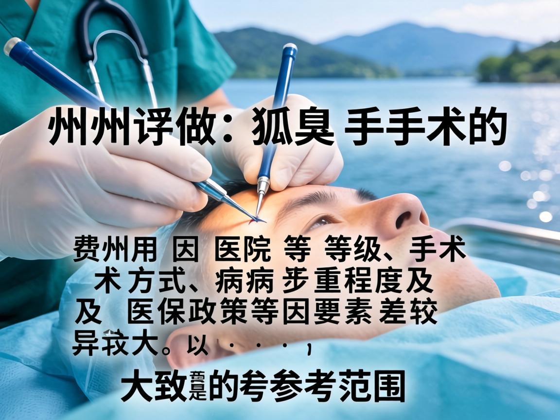 在湖州做狐臭手术的费用因医院等级、手术方式、病情严重程度及医保政策等因素差异较大，以下是大致的参考范围