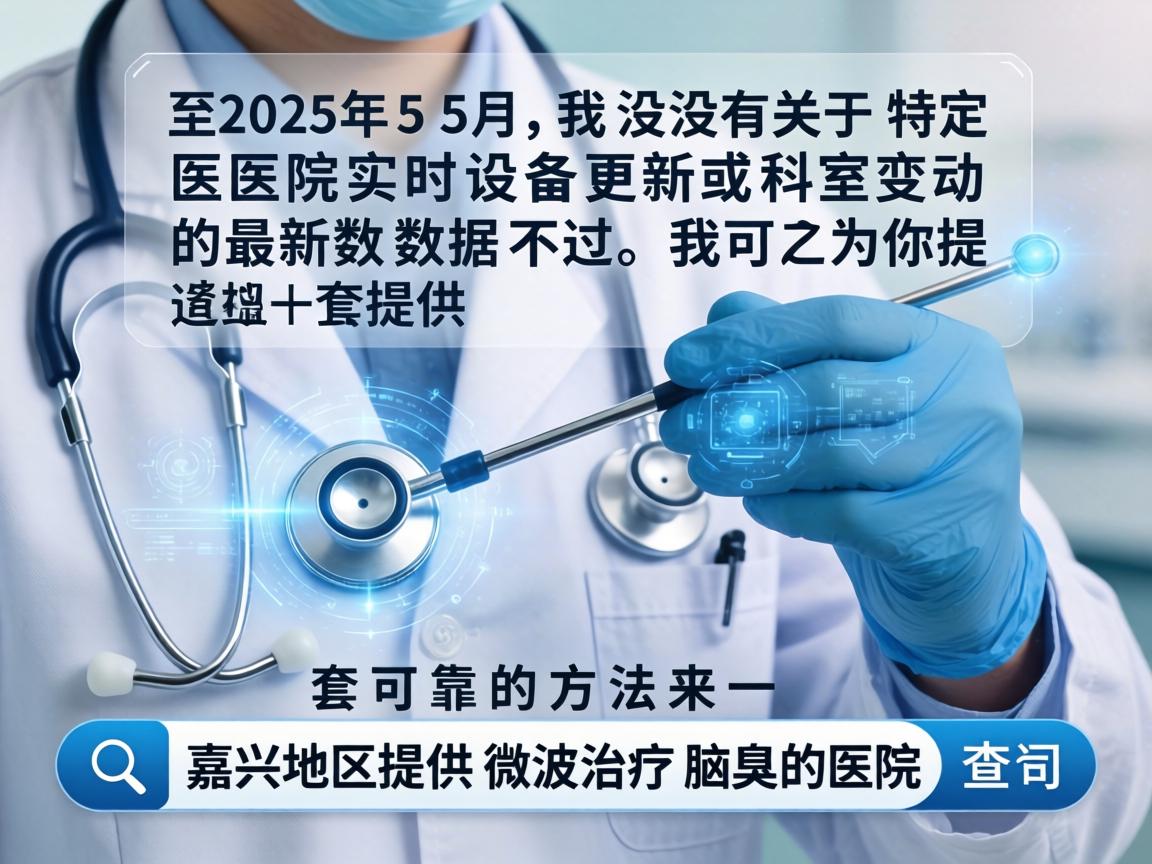 截至2025年5月，我没有关于特定医院实时设备更新或科室变动的最新数据。不过，我可以为你提供一套可靠的方法来查询嘉兴地区提供微波治疗腋臭的医院