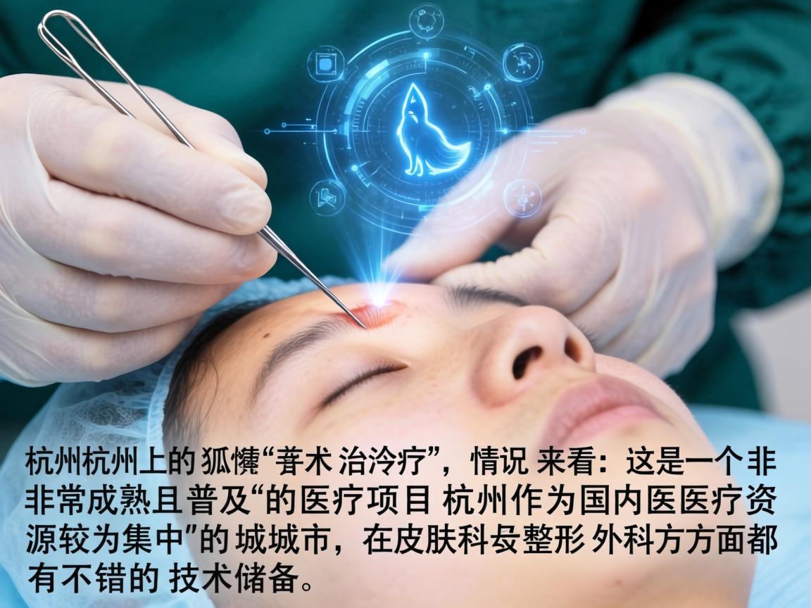针对杭州的狐臭手术治疗，情况来看，这是一个非常成熟且普及的医疗项目。杭州作为国内医疗资源较为集中的城市，在皮肤科和整形外科方面都有不错的技术储备