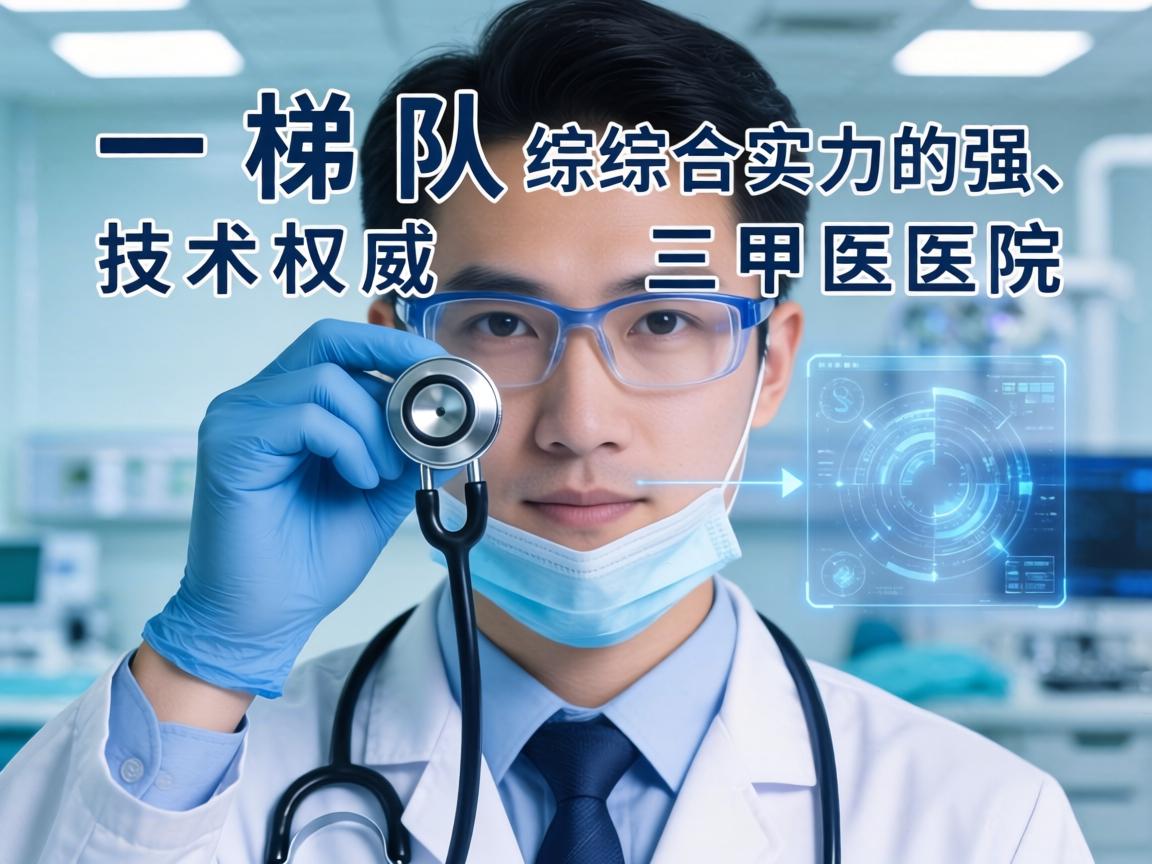 第一梯队，综合实力强、技术权威的三甲医院