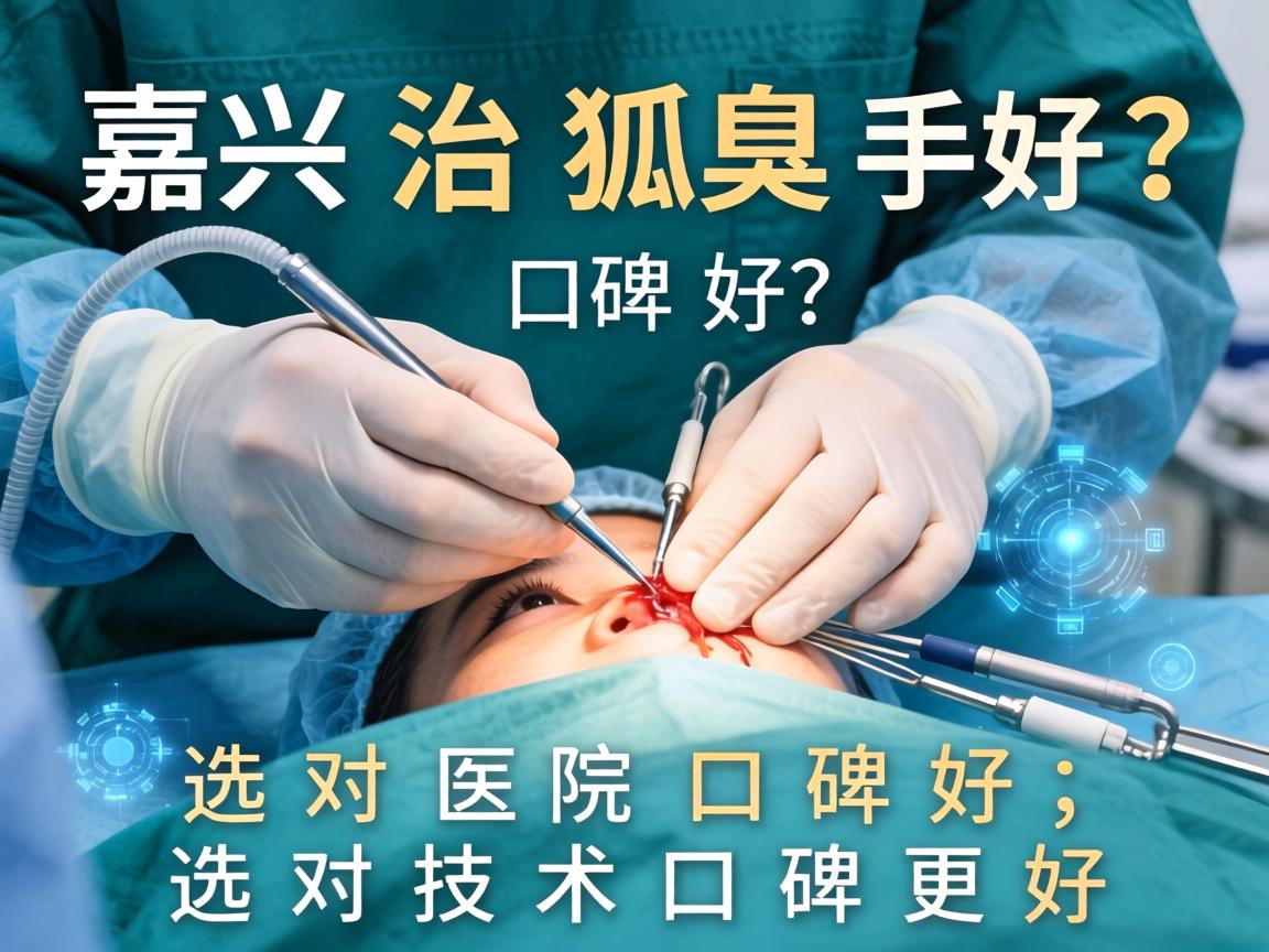 嘉兴治狐臭手术口碑好？选对医院口碑好，选对技术口碑更好