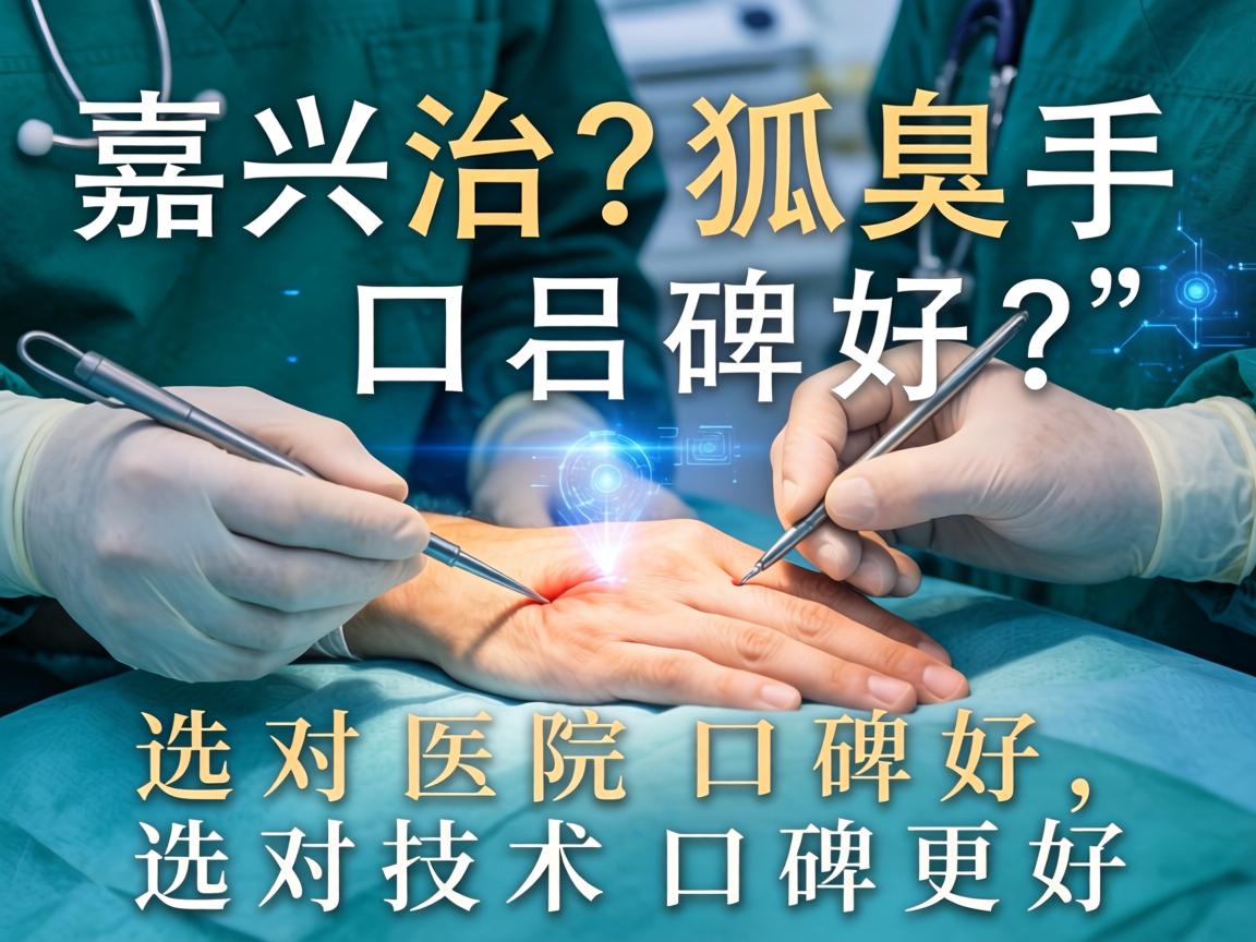 嘉兴治狐臭手术口碑好？选对医院口碑好，选对技术口碑更好