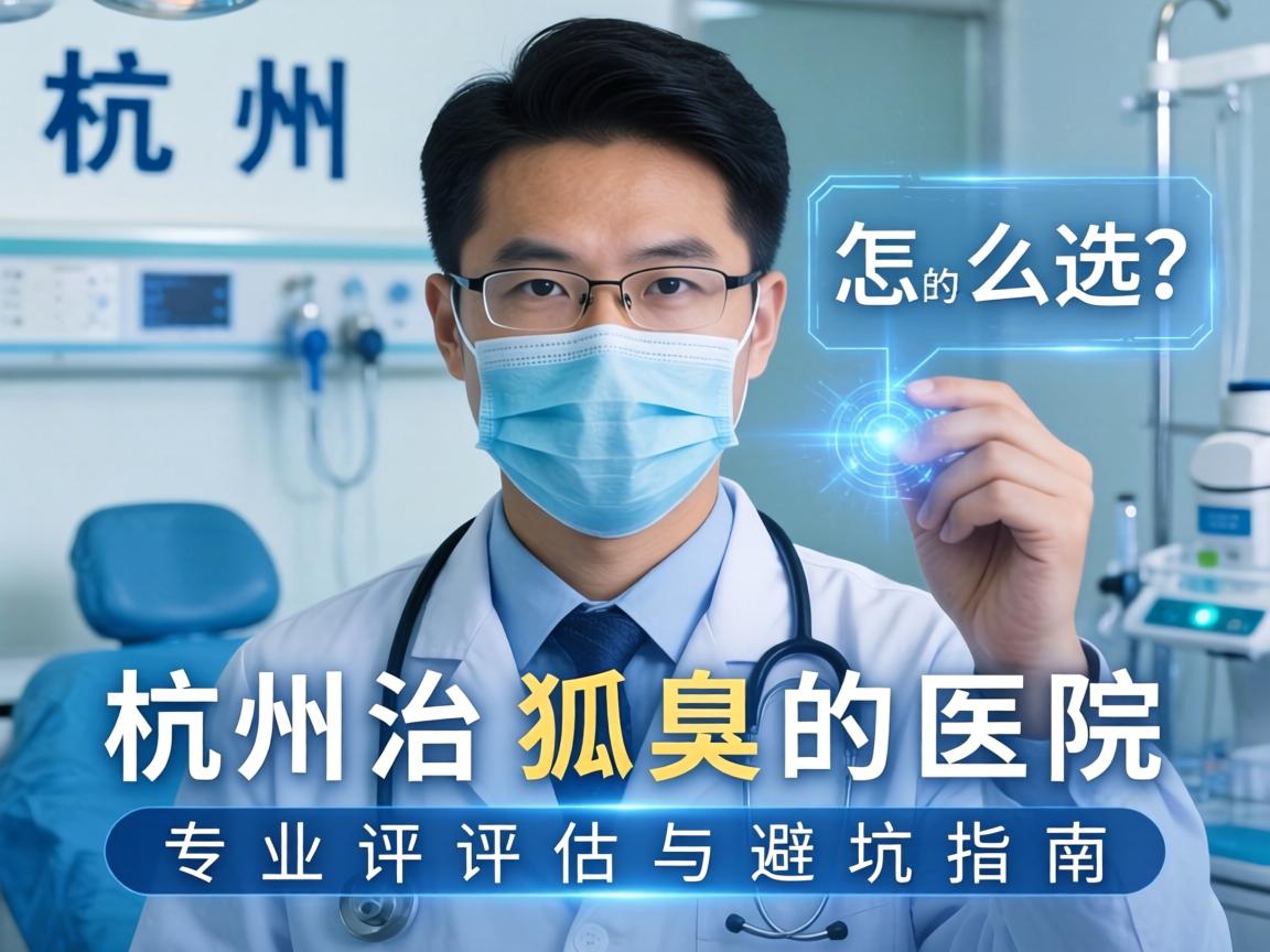 杭州治狐臭的医院怎么选？杭州治狐臭的医院专业评估与避坑指南