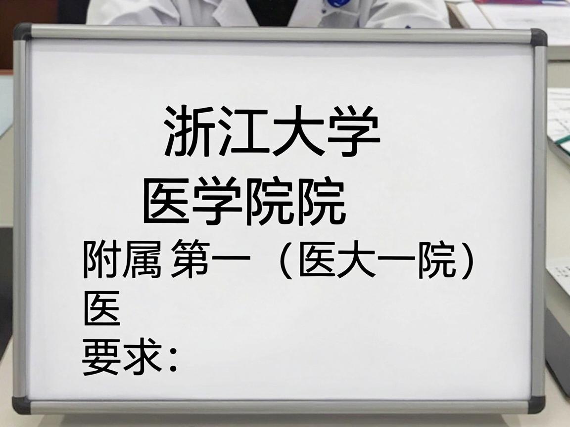 浙江大学医学院附属第一医院（浙大一院）