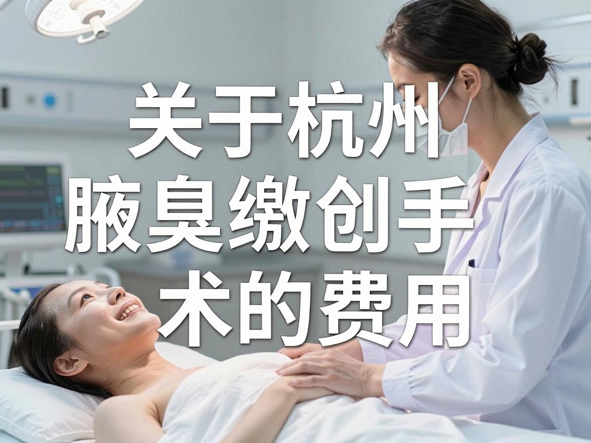 关于杭州腋臭微创手术的费用，这是一个因医院等级、手术技术、医生职称以及个人腋臭严重程度而异的问题