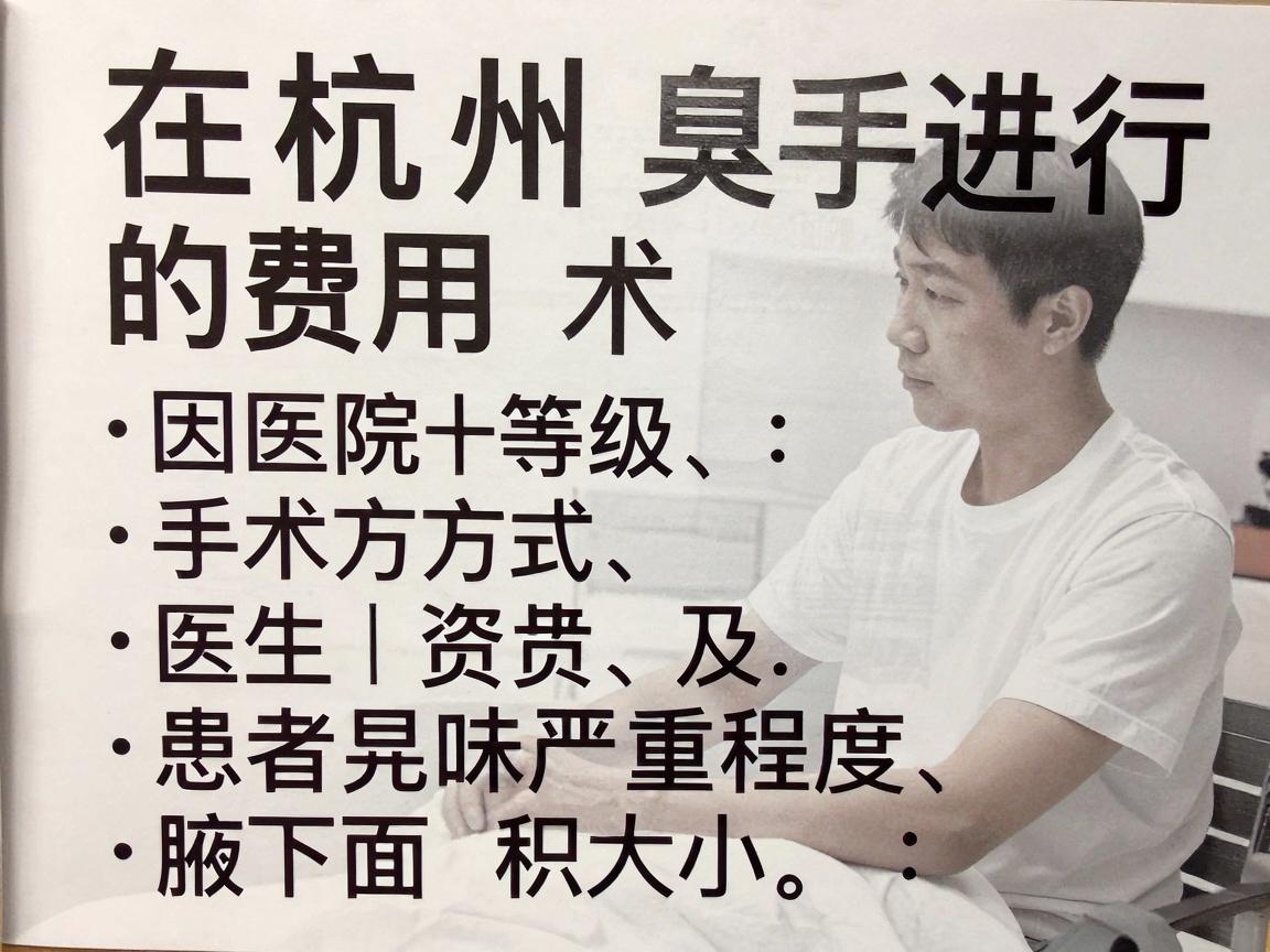 在杭州进行狐臭手术的费用因医院等级、手术方式、医生资质及患者具体情况（如异味严重程度、腋下面积大小）等因素差异较大。以下是一份大致的费用范围供参考