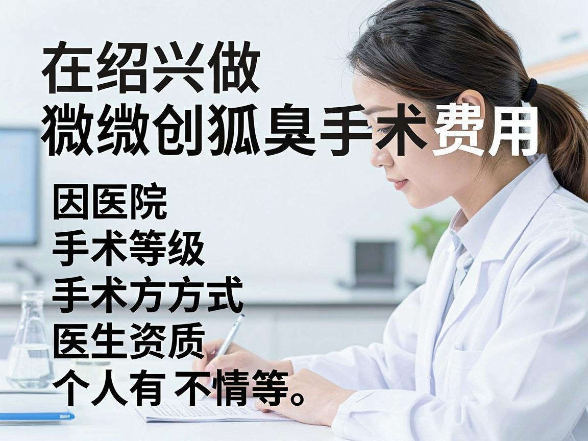 在绍兴做微创狐臭手术的费用因医院等级、手术方式、医生资质及个人情况（如气味严重程度、是否需住院等）而有所不同。以下是综合参考信息