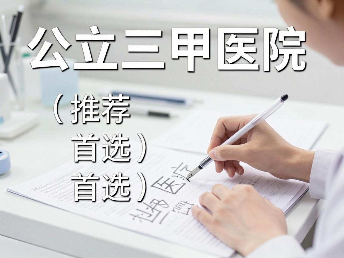 公立三甲医院（推荐首选）