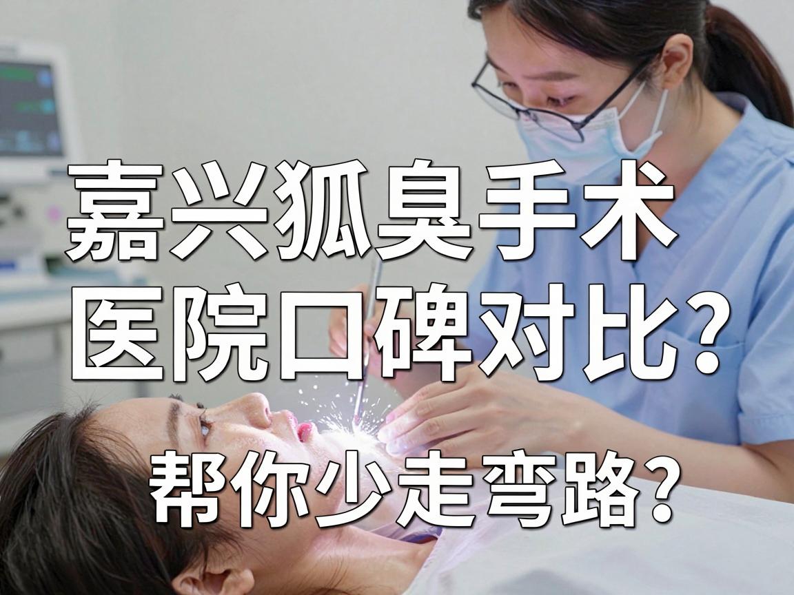 嘉兴狐臭手术医院怎么选？嘉兴狐臭手术医院口碑对比，帮你少走弯路