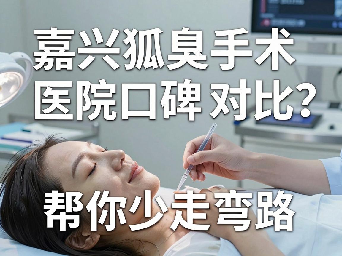 嘉兴狐臭手术医院怎么选？嘉兴狐臭手术医院口碑对比，帮你少走弯路