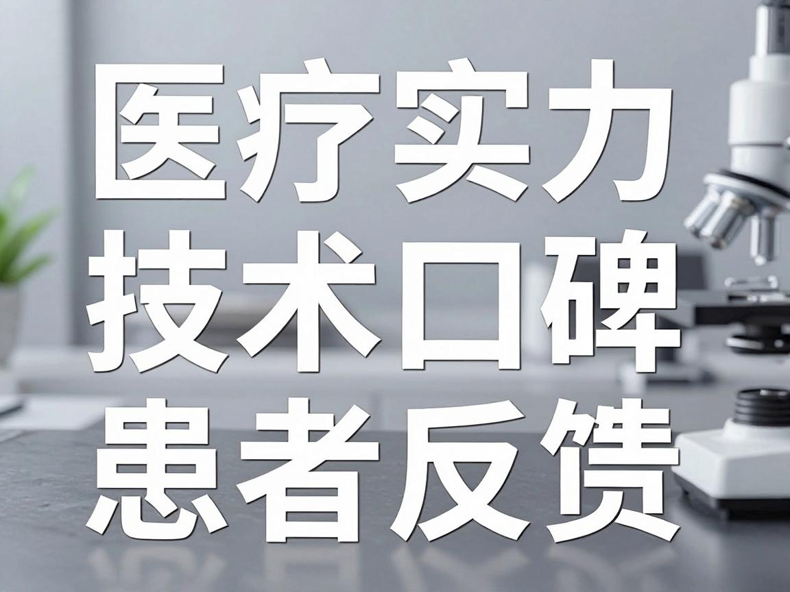 医疗实力、技术口碑、患者反馈
