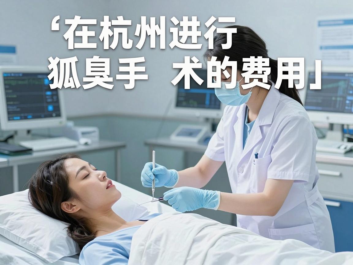 在杭州进行狐臭手术的费用因医院等级、手术方式、医生资质以及个人情况（如异味严重程度、是否需住院等）而有较大差异。以下是一个大致的费用范围参考（截至2024-2025年）