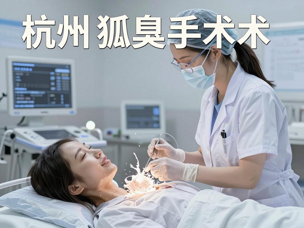 杭州狐臭手术的费用因手术方式、医院等级、医生资历及患者个人情况（如异味严重程度、是否有复发史等）而有所差异。一般来说，总费用在3000元至15000元之间，具体构成如下