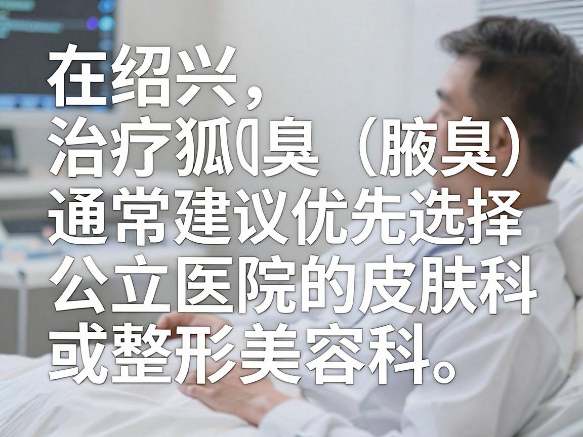 在绍兴，治疗狐臭（腋臭）通常建议优先选择正规公立医院的皮肤科或整形美容科。以下是几家在本地口碑较好、技术较为成熟的医院，供你参考
