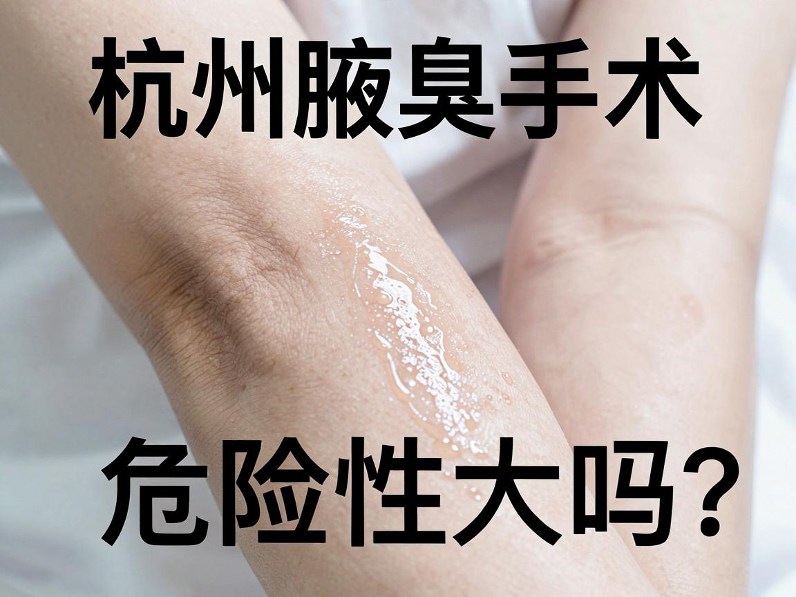 腋臭手术危险性大吗？深度解析杭州腋臭手术的危险性与安全性
