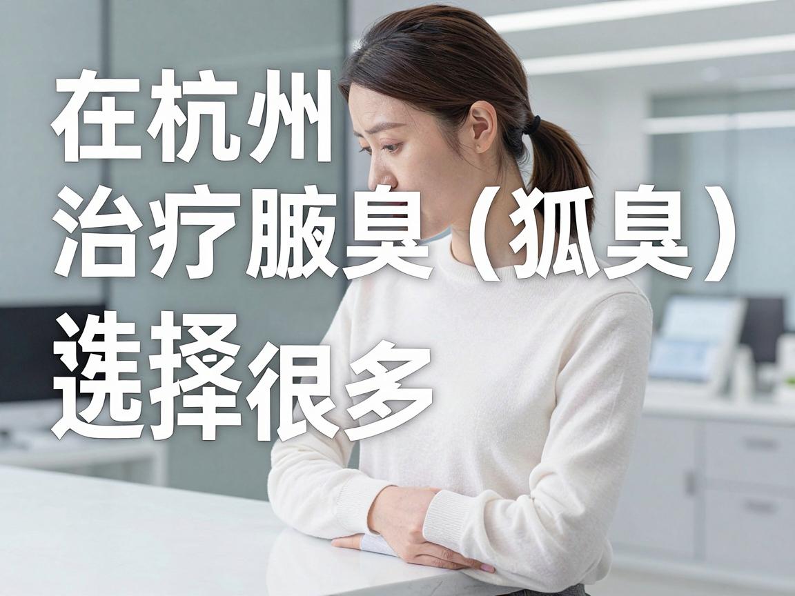 在杭州，治疗腋臭（狐臭）的医院选择很多。你需要从公立三甲医院的整形外科/皮肤科和正规的民营医美机构两个维度来考虑。以下是基于口碑、技术及专业度的梳理，供你参考