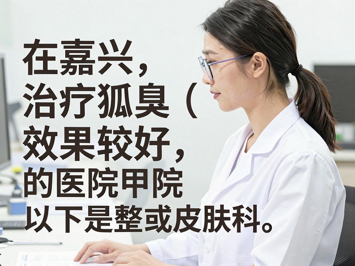 在嘉兴，治疗狐臭（腋臭）效果较好的医院，通常推荐公立三甲医院的整形外科或皮肤科。以下是具体建议