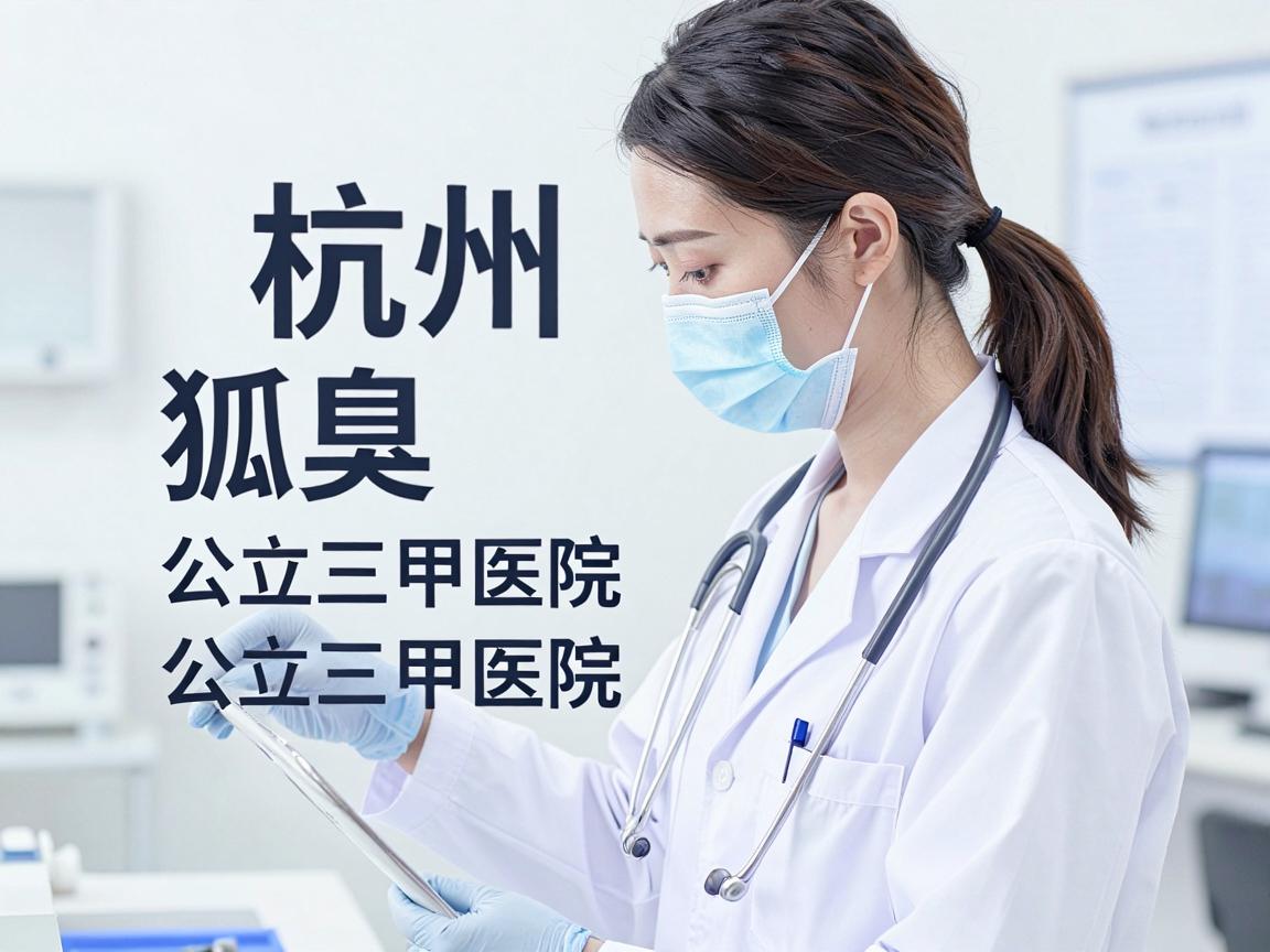 在杭州治疗狐臭（腋臭）选择医院时建议优先考虑公立三甲医院的整形外科或皮肤科。这些科室通常具备更成熟的微创手术技术（如小切口刮除术、微创抽吸术）和经验丰富的医生团队
