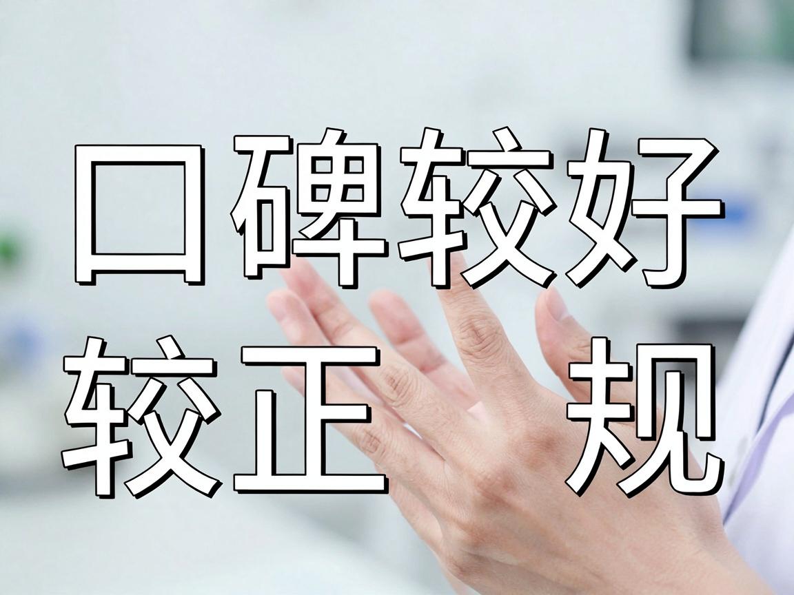 口碑较好、较正规