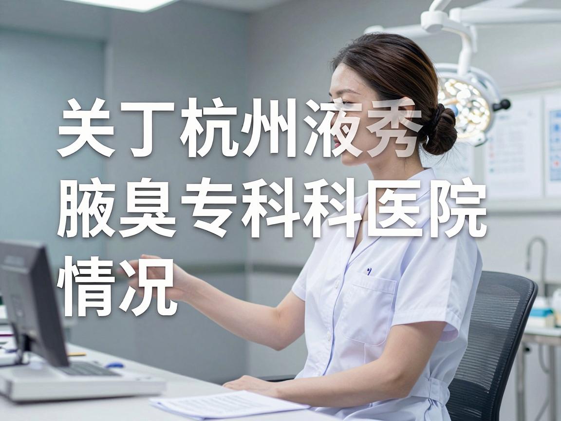 关于杭州液秀腋臭专科医院的情况,我需要先提醒你,在医疗广告和网络信息中,专科医院或某某中心的名称可能具有夸大宣传的成分,且民营医疗机构的资质和口碑参差不齐 关于杭州液秀腋臭专科医院的情况,我需要先提醒你,在医疗广告和网络信息中,专科医院或某某中心的名称可能具有夸大宣传的成分,且民营医疗机构的资质和口碑参差不齐