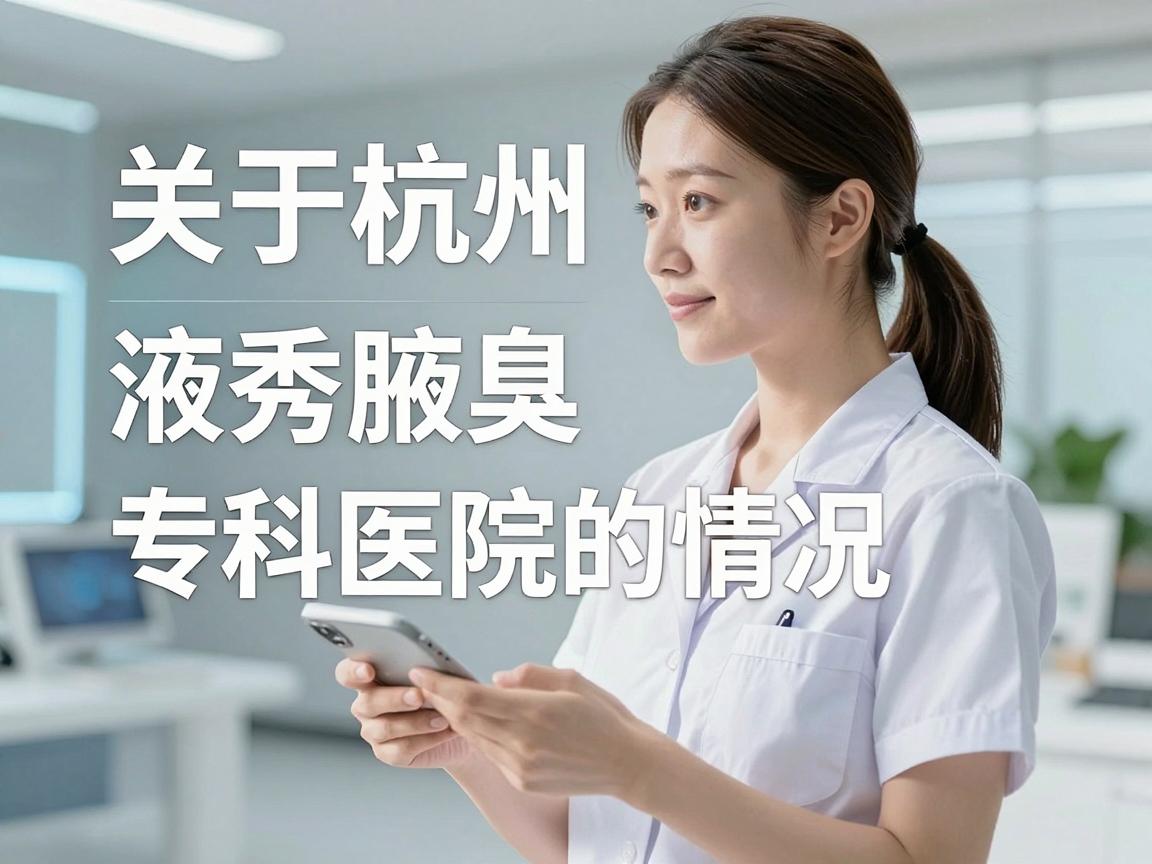 关于杭州液秀腋臭专科医院的情况,我需要先提醒你,在医疗广告和网络信息中,专科医院或某某中心的名称可能具有夸大宣传的成分,且民营医疗机构的资质和口碑参差不齐 关于杭州液秀腋臭专科医院的情况,我需要先提醒你,在医疗广告和网络信息中,专科医院或某某中心的名称可能具有夸大宣传的成分,且民营医疗机构的资质和口碑参差不齐