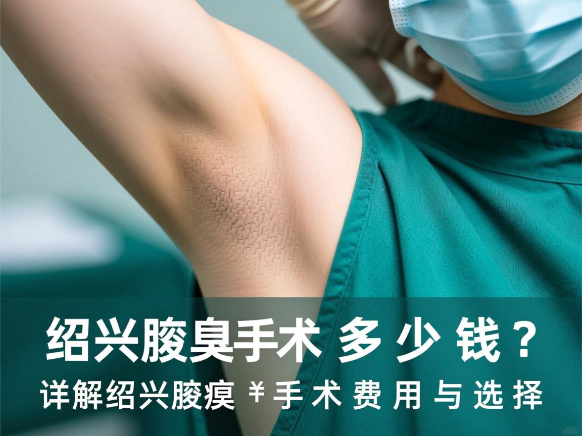 绍兴腋臭手术多少钱?详解绍兴腋臭手术费用与选择 绍兴腋臭手术多少钱?详解绍兴腋臭手术费用与选择
