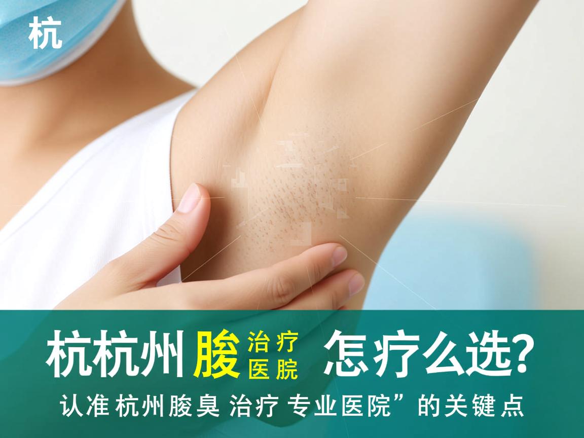 杭州腋臭治疗医院怎么选?认准杭州腋臭治疗专业医院的关键点 杭州腋臭治疗医院怎么选?认准杭州腋臭治疗专业医院的关键点