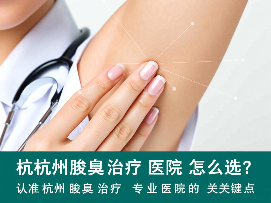 杭州腋臭治疗医院怎么选?认准杭州腋臭治疗专业医院的关键点 杭州腋臭治疗医院怎么选?认准杭州腋臭治疗专业医院的关键点