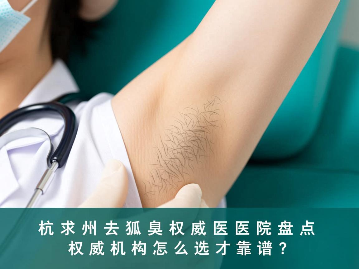 杭州去狐臭权威医院盘点,权威机构怎么选才靠谱? 杭州去狐臭权威医院盘点,权威机构怎么选才靠谱?
