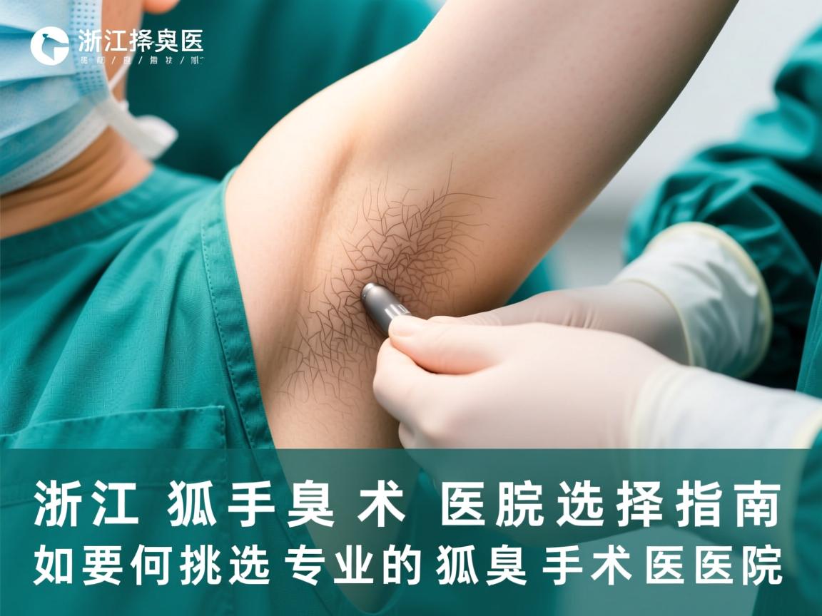 浙江狐臭手术医院选择指南,如何挑选专业的狐臭手术医院 浙江狐臭手术医院选择指南,如何挑选专业的狐臭手术医院