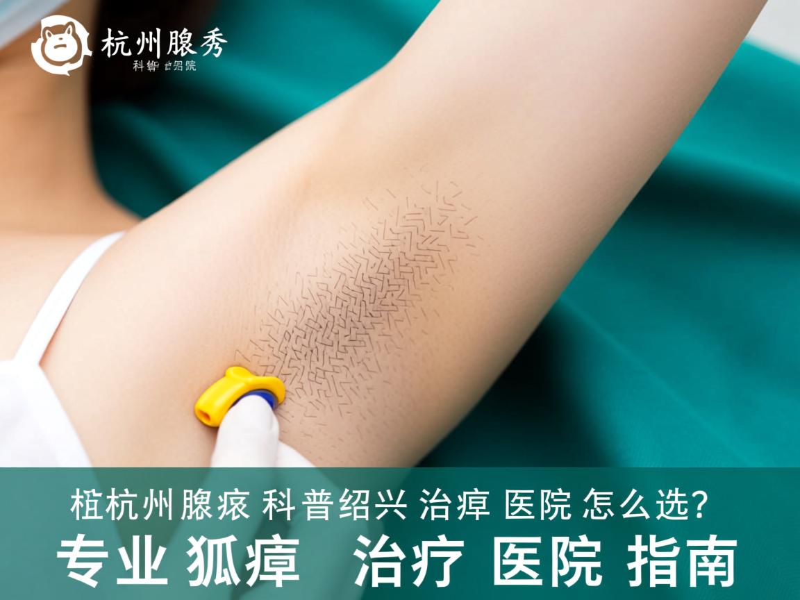 杭州腋秀科普绍兴治狐臭医院怎么选?专业狐臭治疗医院指南 杭州腋秀科普绍兴治狐臭医院怎么选?专业狐臭治疗医院指南