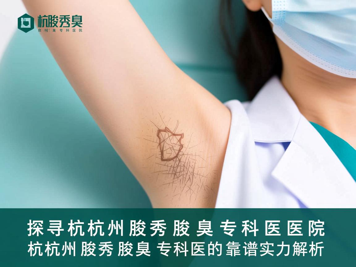 探寻杭州腋秀腋臭专科医院,杭州腋秀腋臭专科的靠谱实力解析 探寻杭州腋秀腋臭专科医院,杭州腋秀腋臭专科的靠谱实力解析