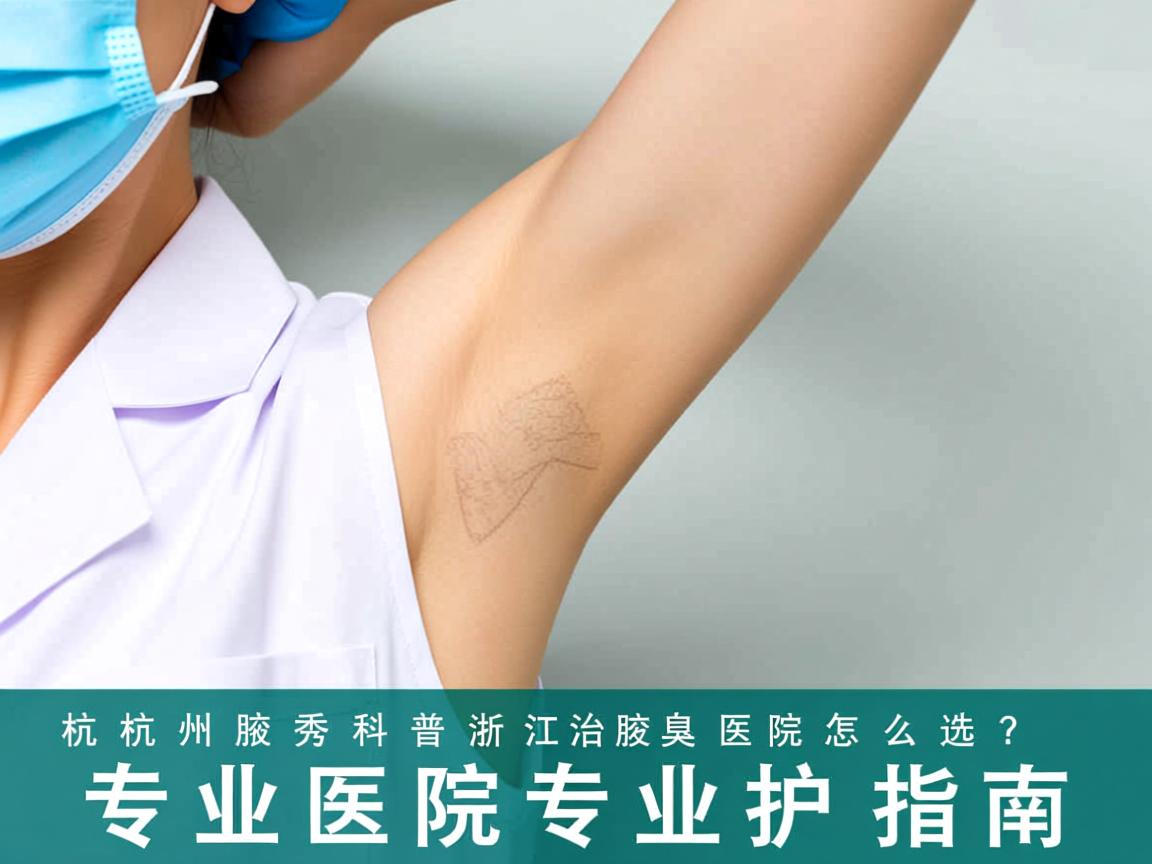 杭州腋秀科普浙江治疗腋臭医院怎么选?专业医院专业护理指南 杭州腋秀科普浙江治疗腋臭医院怎么选?专业医院专业护理指南