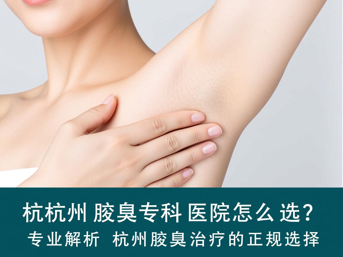 杭州腋臭专科医院怎么选?专业解析杭州腋臭治疗的正规选择 杭州腋臭专科医院怎么选?专业解析杭州腋臭治疗的正规选择